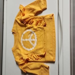 Toddler peace sign shirt